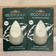 2 X EcoTools Blurring Blender Makeup Sponge, Makeup Blending Sponge BNiB