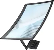 LIFKICH Cell Phone Amplifier Mini Scale Tray Light Accessories Desktop Magnifier Tablet Stand Electronic Tray Digital Tray Desktop Stand Handheld Bracket Mini Sign Grey Acrylic Lens