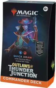 Magic the Gathering MtG Outlaws of Thunder Junction Quick Draw Commander Deck