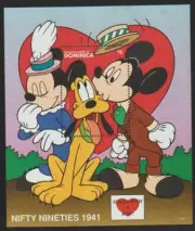Dominica - Disney miniature sheet mnh**