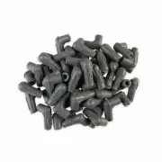 MSD Spark Plug Boots, 90 Degree w/MSD Logo, Gray Silicone, 50 Piece (34514)