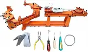 Tennis Stringing Machine DIY Racket Frame Threading Machine,Wire Stretcher Aluminum Alloy 20-32LB Multifunctional Household with Tool Bag for Beginner, Amateur, Professional