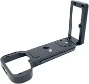 ZGUZMCMK Quick Release Plate L Bracket Protection Bottom Plate Camera Grip for A7C2/A7CR for Camping, Black