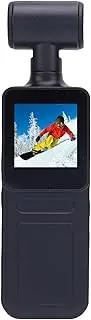 4K Ultra HD Action Camera with Rotating Lens, WiFi APP, 135 Wide Angle View, 256GB Storage, Clamp, Bike Mount, 40MP Image, 1.3in Screen