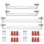4 Set 95mm(3.74"), 120mm(4.72") Universal Light Fixture Mounting Bracket Kits
