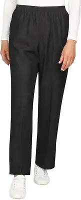 Alfred Dunner Denim Proportioned Medium Length Pants 07111