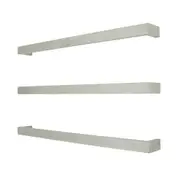Radiant SBSTR-800 Heated/Non-Heated Single Square Towel Rail - 800mm - Mirror Polished (1 Piece)