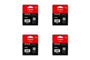 4PK Canon Pixma PG640 Original Replacement Printer Ink Cartridge 180pg Yield BLK