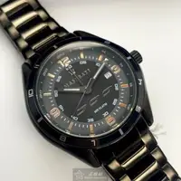 在飛比找森森購物網優惠-MASERATI 瑪莎拉蒂男錶 46mm 黑圓形精鋼錶殼 黑