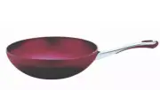 BULK DEAL 5 X Prestige Prism 28cm Induction Aluminium Stirfry Woks Purple
