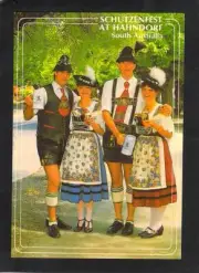 A5227 Australia SA Hahndorf Schutzenfest Beer Festival postcard