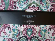 Cynthia Rowley 18 x 80 Tassel Table Runner 100% Cotton