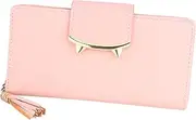 [SAFIGLE] Chic Girls Purse Cat Ears Waterproof Women's Wallet Long Handbag High-Temperature Resistant Pu Multi-Card Pocket