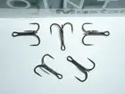 (100) Mustad KVD Round-Bend Treble Hooks (Size 8) TR58NP-BN UltraPoint (Bulk)