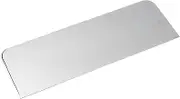 PME Stainless Steel Plain Side Scraper 10" for Cake Decorating, Standard, Silver