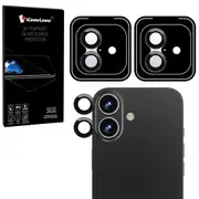 iCoverLover [2-Pack] For iPhone 16 Plus Camera Lens Protectors with Locator