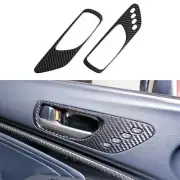 Carbon Fiber Car Door Handle Panel Cover Trim For Lexus RC200t 300 RC F SPORT (for: Lexus)
