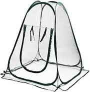 Pop-Up Mini Greenhouse - Portable Waterproof Plant Cover with UV Protection & Ventilation Flaps, Compact Indoor/Outdoor Seedling Starter Kit for Flowers/Herbs/Potted Plants (Easy Fold)