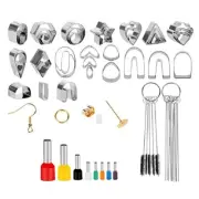 Clay Cutters Set Stainless Steel Clay Cutters with Circle Shape Cutters