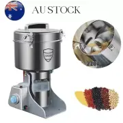 3000G AU Stock Electric Grain Grinder Wheat Cereal Powder Mill Machine 304 Grade
