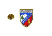 pins pin's flag national badge backpack hat shield france flag chamonix