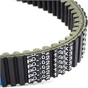 Snowmobile Toothed Drive Belt Compatible with Arctic Cat AC 500 SNO Pro Bearcat 5000 Z1 XT Jaguar Z1 1100 EFI T Z1 Turbo LXR LE 0627-047