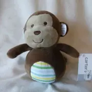 Carters Plush Wobble MONKEY Chime Baby Lovey #61700 2015 NEW NWT