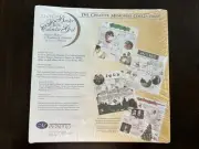 Creative Memories 12x12” border Basic Calendar Grid Pages 6 sheets 12 pages New