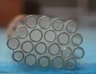 BOROSILICATE GLASS TUBING 20 Pieces PYREX TUBES 8mmx1.6x150mm long IWAKI JAPAN