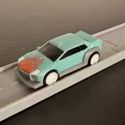 Teal Sports Car NEW Road To Gold Driven Battat Pocket Micro Toy Car