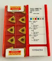 SANDVIK THREAD INSERT R166.0L-16MM01F150 *60 ISO-1.5 INT R 1020 NEW 10 pcs.
