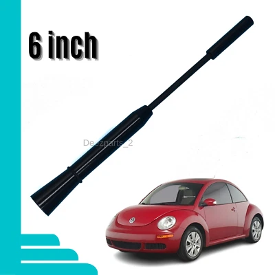 6 Inch Replacement Antenna Black for Volkswagen Beetle 1998-2010 (for: Volkswagen)