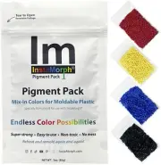 InstaMorph Mix-in Colors for Moldable Plastic | 1.2oz Pigment Pack