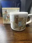 Royal Doulton Bunnykins Bone China Ltd Peter Rabbit Birthday Cup MugSet Of 2 NIB