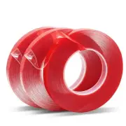 0.4 Inch Clear Double Sided Tape Heavy Duty Mounting Tape, Acrylic Clear Moun...