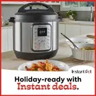 Pot Duo plus 9-In-1 Electric Pressure Cooker Slow Cooker Rice Cooker Steamer