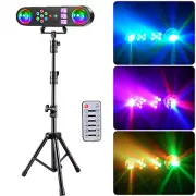 5 In1 LED RGB DJ Lights with Stand Magic Ball Laser Light Bar Stage Party Remote