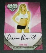 2014 Benchwarmer CIARA PRICE Eclectic #3 Gold Foil Black Auto PLAYBOY Playmate