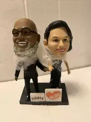 SAN FRANCISCO GIANTS 2013 CECIL WILLIAMS & JANICE GLIDE BOBBLEHEAD SF NIB SGA