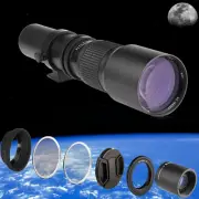 Opteka 500/1000mm f/8 Telephoto Lens for Panasonic Lumix DMC-GF2 G3 GF3 GX1 GF5