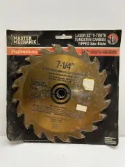 VTG Master Mechanic Professional Saw Blade 7"- 7 1/4" 20 T 5/8" Carbide USA.