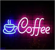 Hanging Art Neon Signs Neon Sign Light Wedding Birthday Holiday Party Decorative Light Beer Bar Coffee Club Restaurant Decor Neon Lamp Bedroom Decor (Size : Light 6)