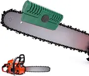 Chainsaw Bar Rail Dressers, Universal Electric Chainsaw Chain Guide Bar Rail Dresser File Steel Chain Saw Track Repairer Tool for Stihl/Husqvarna/Echo Models Bars