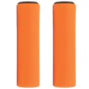 Azur 130mm Shock Absorbing Silicon Bike Handlebar Grips ORANGE