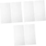 CIMAXIC 6 Pcs Set Guitar Headstock Veneer Shell Diy Inlay Markers Guitar Parts Accessories