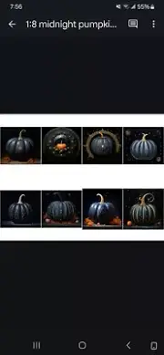 Midnight Pumpkins Tags Junk Journal Scrapbook Usa