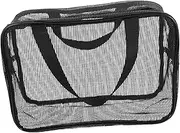 HOMOCONO Portable Mesh Shower Bag Lightweight Travel Pouch for Camping Gym College Dorm Multi Purpose Bath Organizer with Versatile Applications for Easy Carrying and Transport