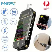 FNIRSI C1 USB Tester Voltage Ammeter Fast Charge Protocol Power Meter Type C AU