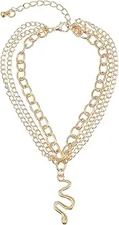 [DEARMAMY] Gold Cross Snake Pendant Anklet Women's Fashion Metal Chain Foot Jewelry Comfortable for Summer Parties