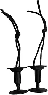 2pcs Surfboard Leash Plug with Cord String - 50mm Height Cap End